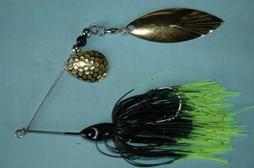 Spinnerbaits Tandem Colorado/Willow Fluted