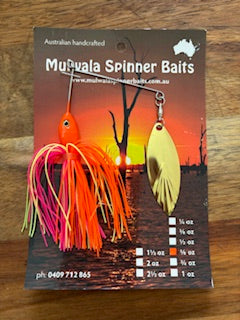 Spinnerbaits Single Willow Fluted